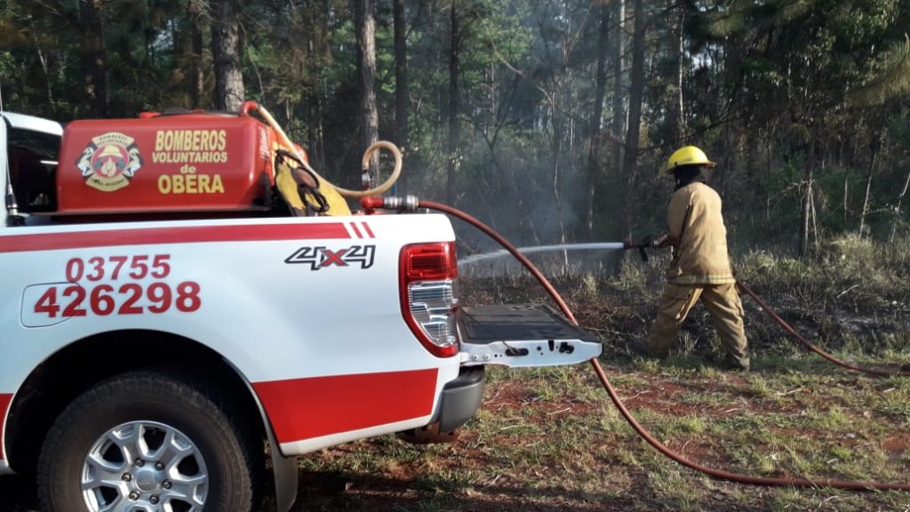 Bomberos sin tregua, sobretodo fin de semana