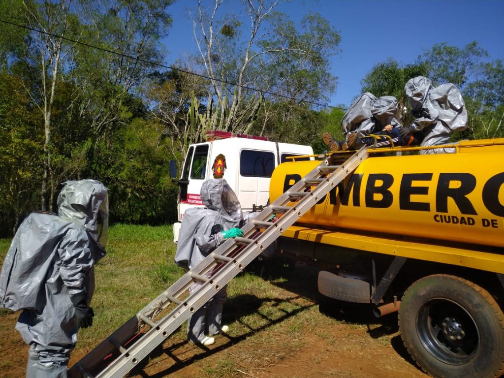 Bomberos Voluntarios: trabajan y se capacitan, paralelamente