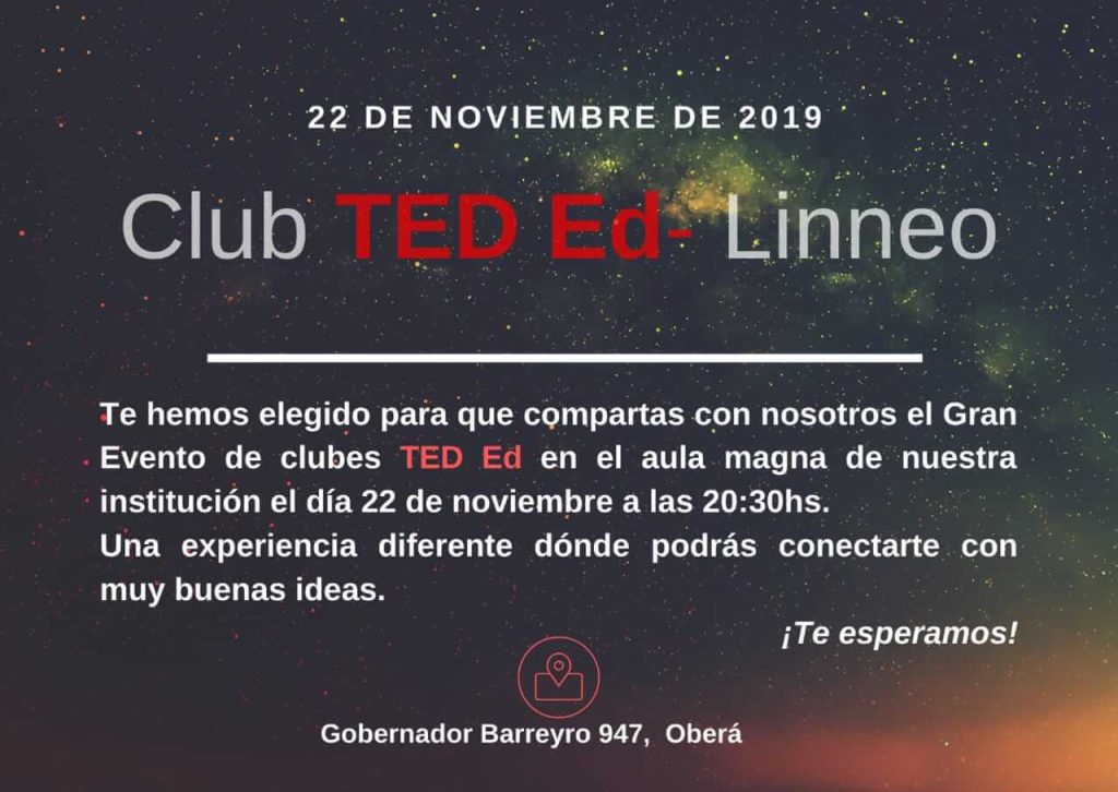 Club TED Ed en el Linneo