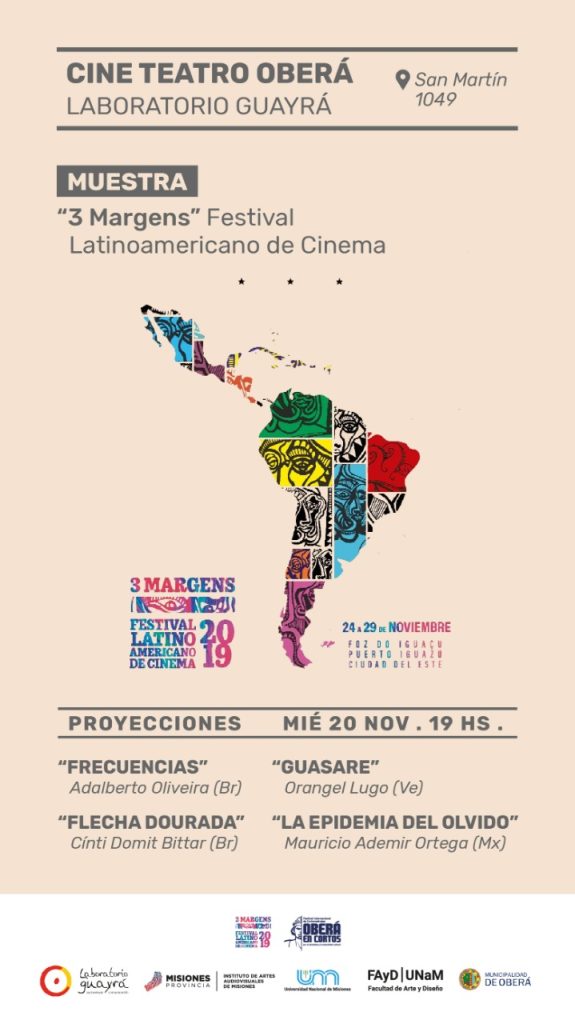 Muestra Festival 3 Margens en el Cine Teatro Oberá