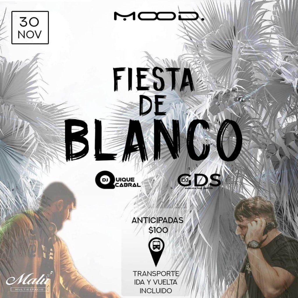 Fiesta de Blanco en Malú Multiespacio