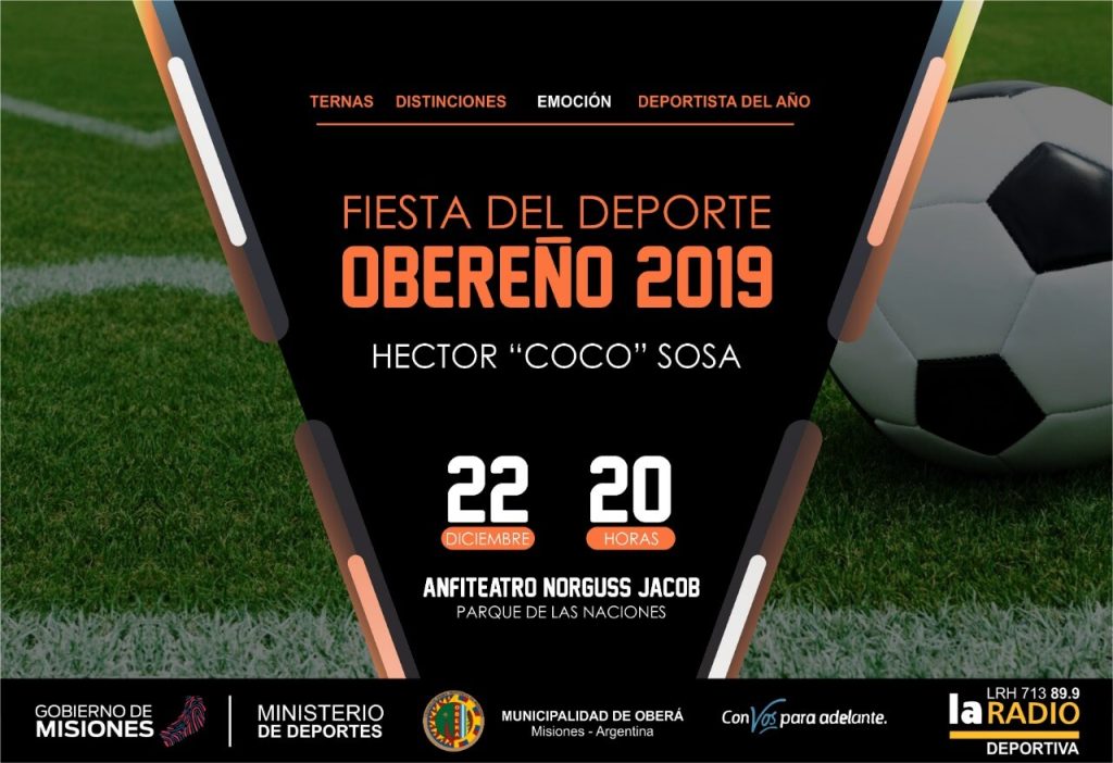 Fiesta del Deporte Obereño 2019 «Hector Coco Sosa». Los destacados