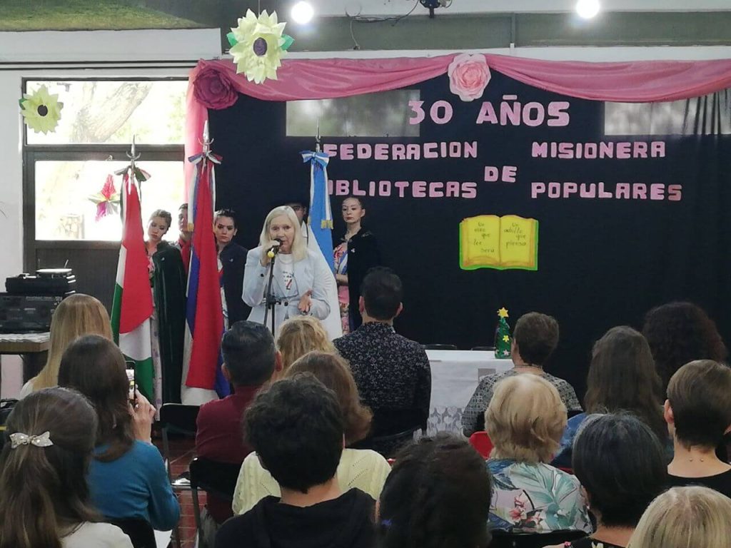 La Federación Misionera de Bibliotecas Populares realizó un acto por su 30° aniversario