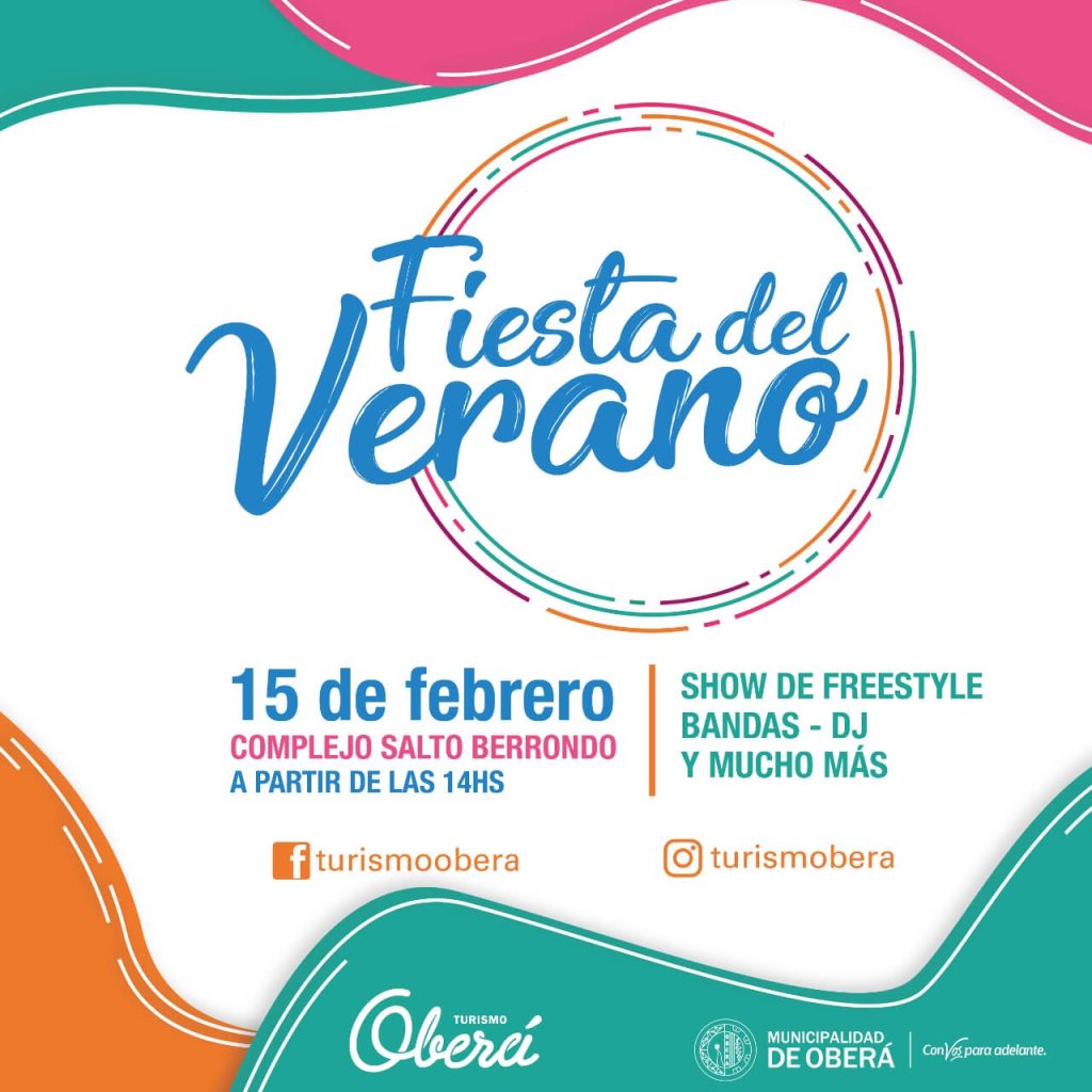 Fiesta del Verano en el Berrondo, el sábado 15