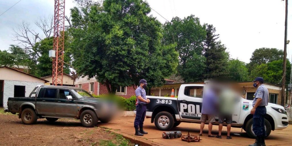 Ingresaron a robar a un secadero y fueron detenidos en Campo Viera