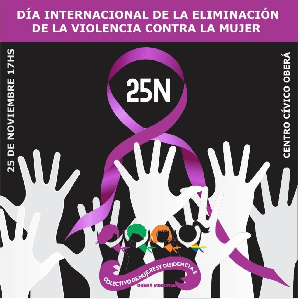 Día internacional de la eliminación de la violencia contra la mujer