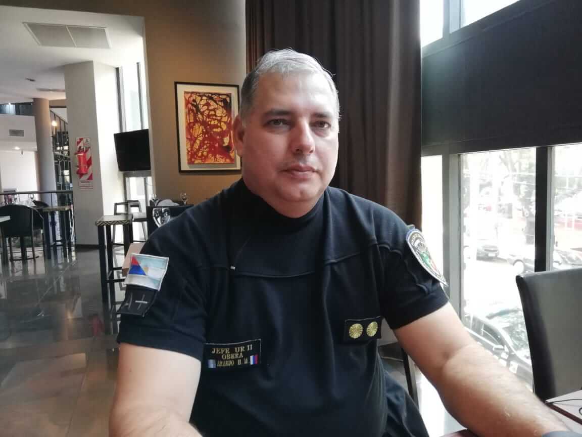  Entrevista al Jefe de la Unidad Regional II de Policía, Comisario Mayor Héctor Martín Araujo