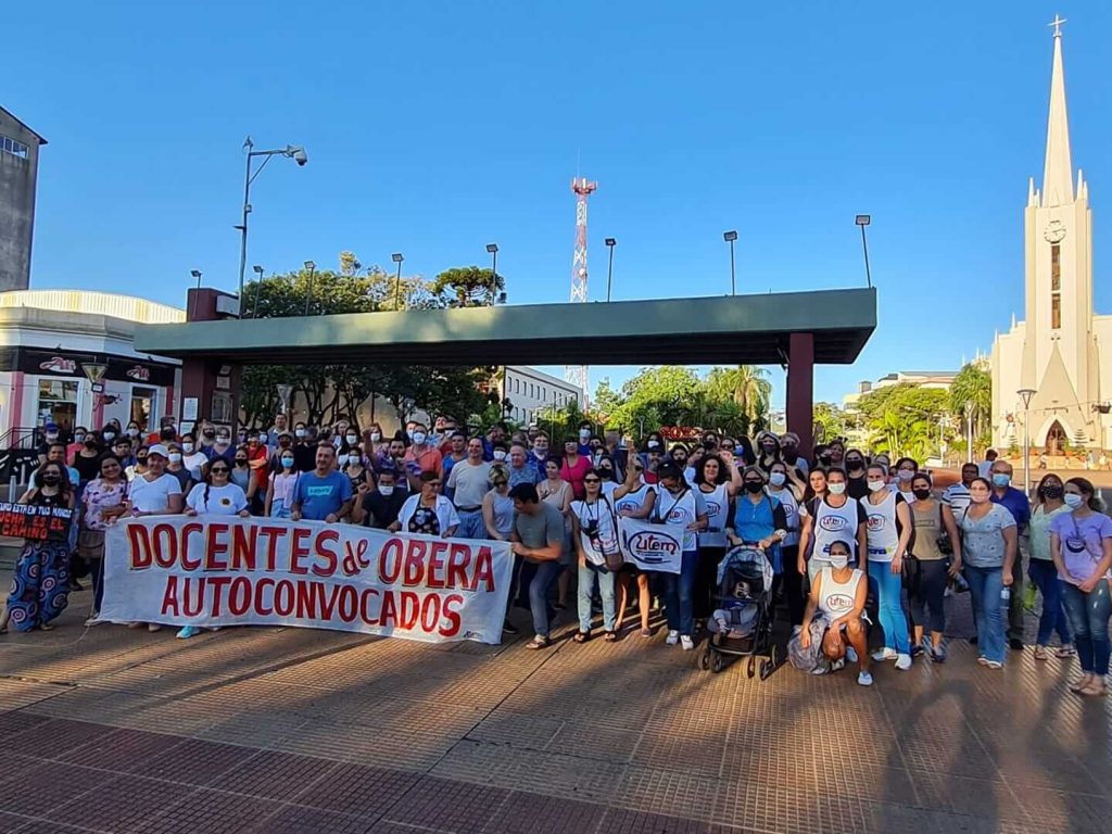 El Frente de Trabajadores de la educación de Mnes no iniciará las clases