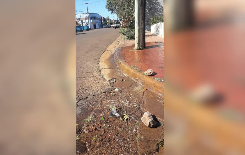 Servicio de agua potable restringido por una válvula averiada