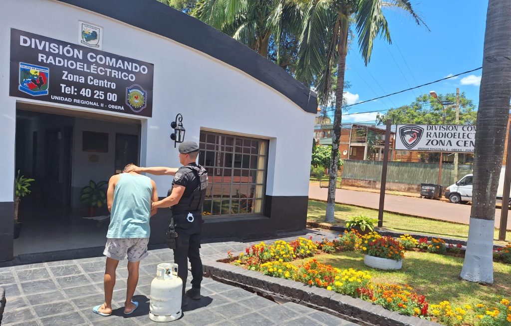 El Comando Centro detuvo a joven buscado por robo en Oberá