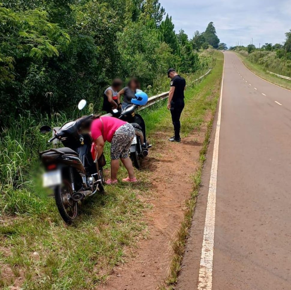 Un hombre sufrió lesiones graves tras despistar sobre ruta provincial 05