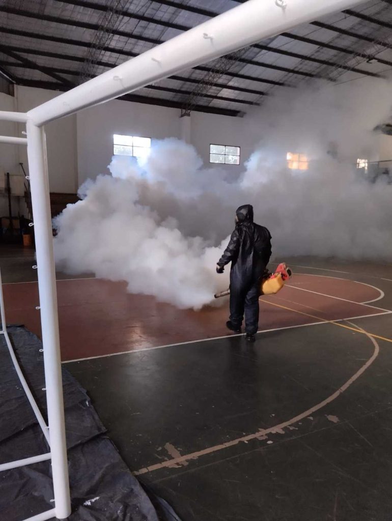 Comienzan fumigaciones en escuelas antes del ciclo lectivo