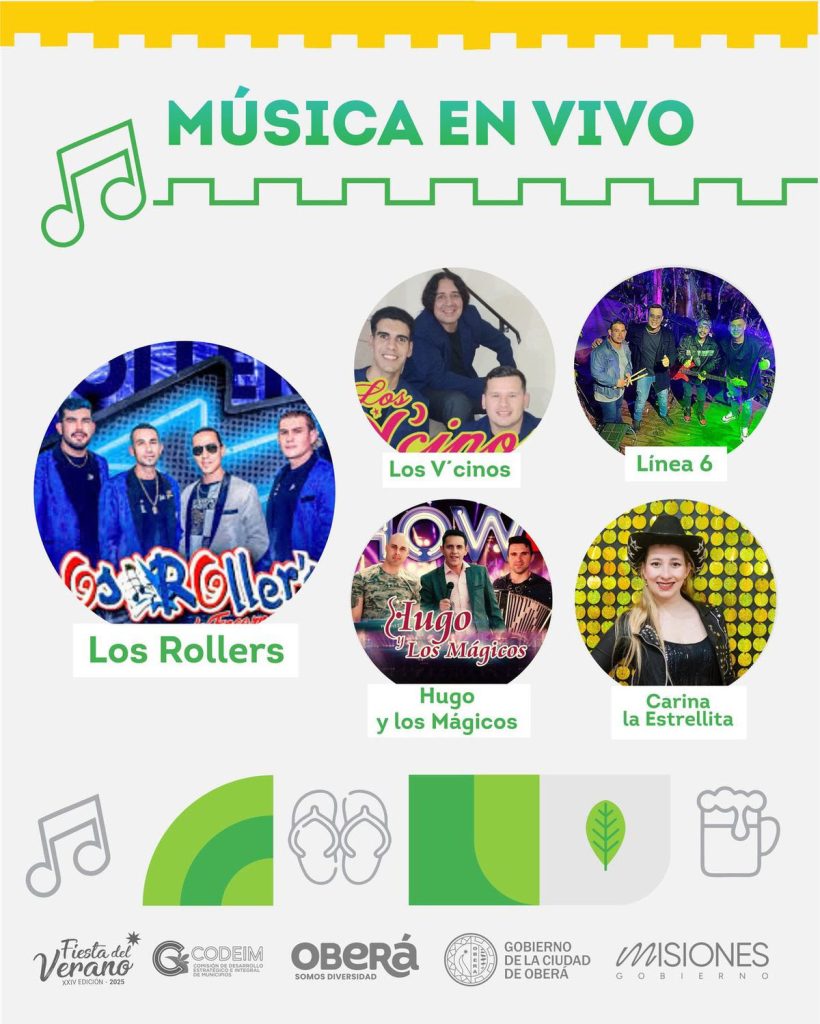 Febrero con música y XXIV Fiesta del Verano en Plaza San Martín