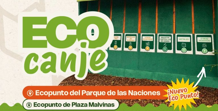 ECO Canje: un nuevo eco punto se suma a las jornadas de reciclaje y concientización ambiental en Oberá