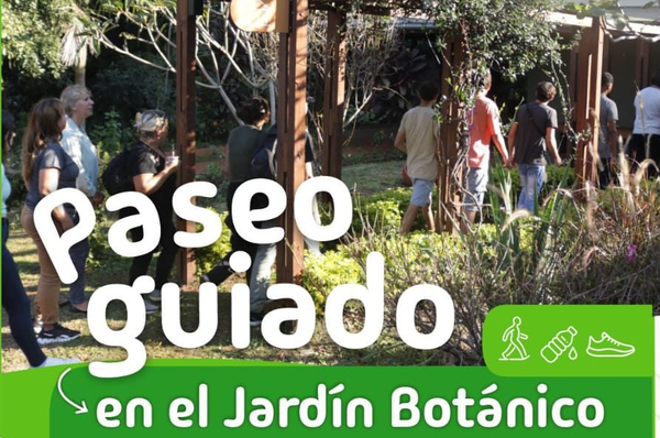 Paseo guiado gratuito: en el Jardín Botánico este domingo en Oberá
