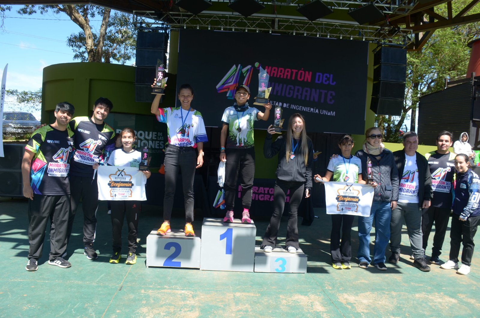 La 41ª Maratón del Inmigrante tuvo a Agustín Da Silva y Rocío Maciel como ganadores de los 10K