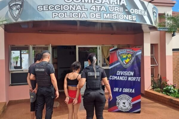 Detuvieron a una pareja acusada de agredir y amenazar con incendiar la casa de una mujer en Oberá