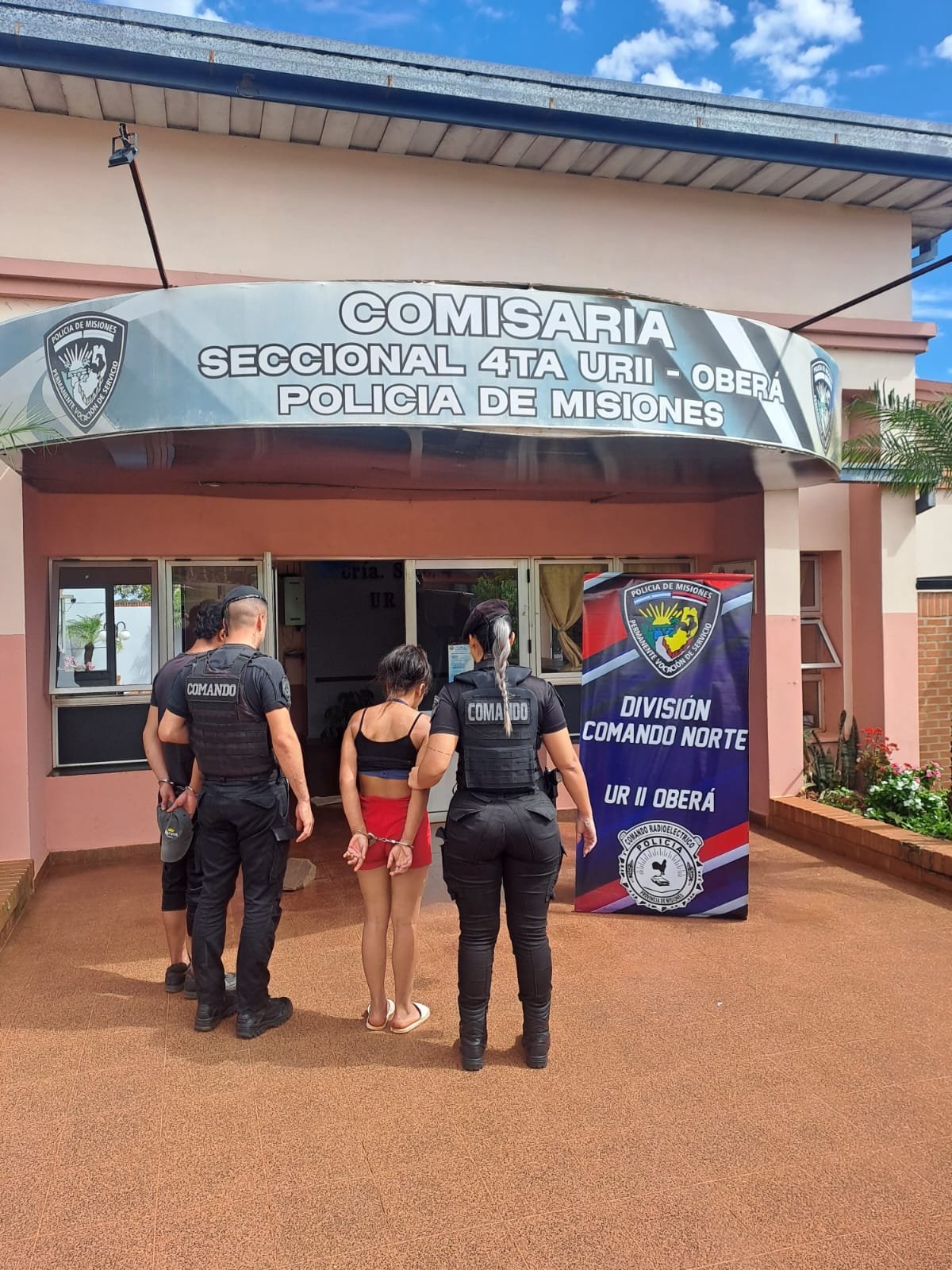 Detuvieron a una pareja acusada de agredir y amenazar con incendiar la casa de una mujer en Oberá
