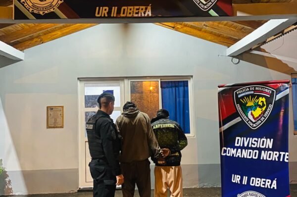 Dos detenidos tras intentar asaltar con un cuchillo a dos menores en Oberá