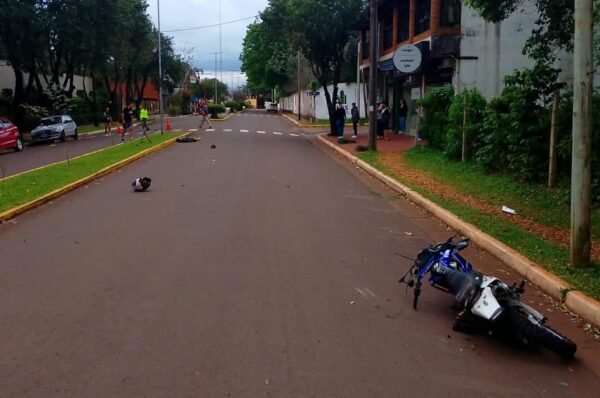 Murió un motociclista tras un choque en Oberá y buscan identificar al otro vehículo