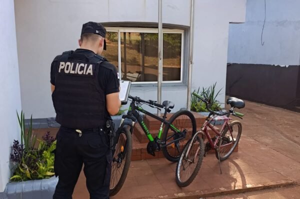 La Policía recuperó una bicicleta robada y demoró a un adolescente en Guaraní