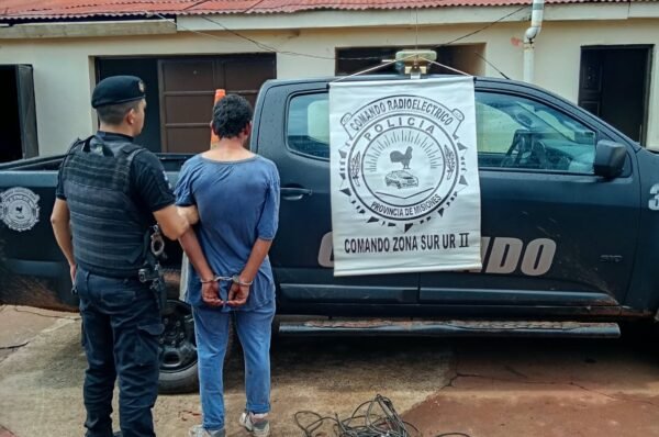 Las cámaras permitieron identificar a un hombre acusado de robar en una obra de Oberá