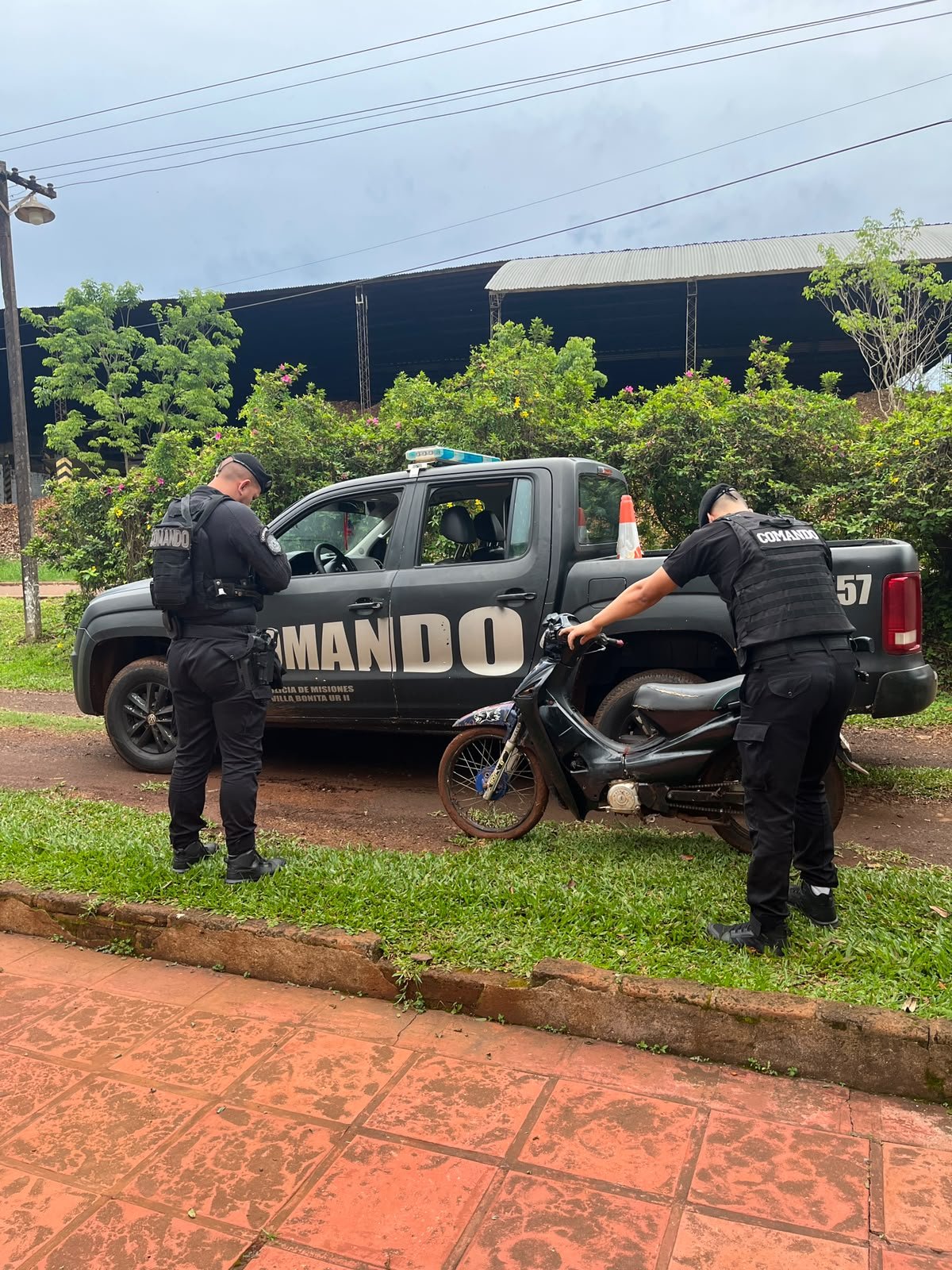 Retuvieron una motocicleta por maniobras peligrosas y falta de documentación en Villa Bonita
