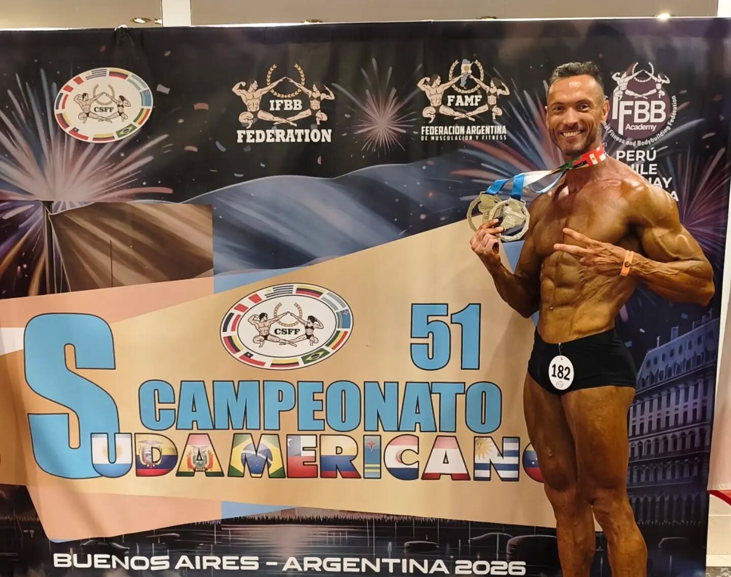 Jorge Bothner se consagró Campeón Sudamericano