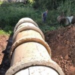 Realizaron una obra de entubado para evitar anegamientos en Villa Svea I