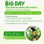 «Escuchá el canto del monte»: el Global Big Day llega a Salto Berrondo este sábado