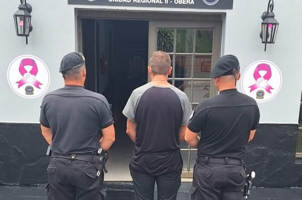 Detuvieron en Oberá a un hombre acusado de violar una prohibición de acercamiento
