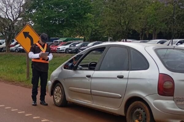 Detectaron irregularidades en un certificado de VTV durante un control en la Ruta 14