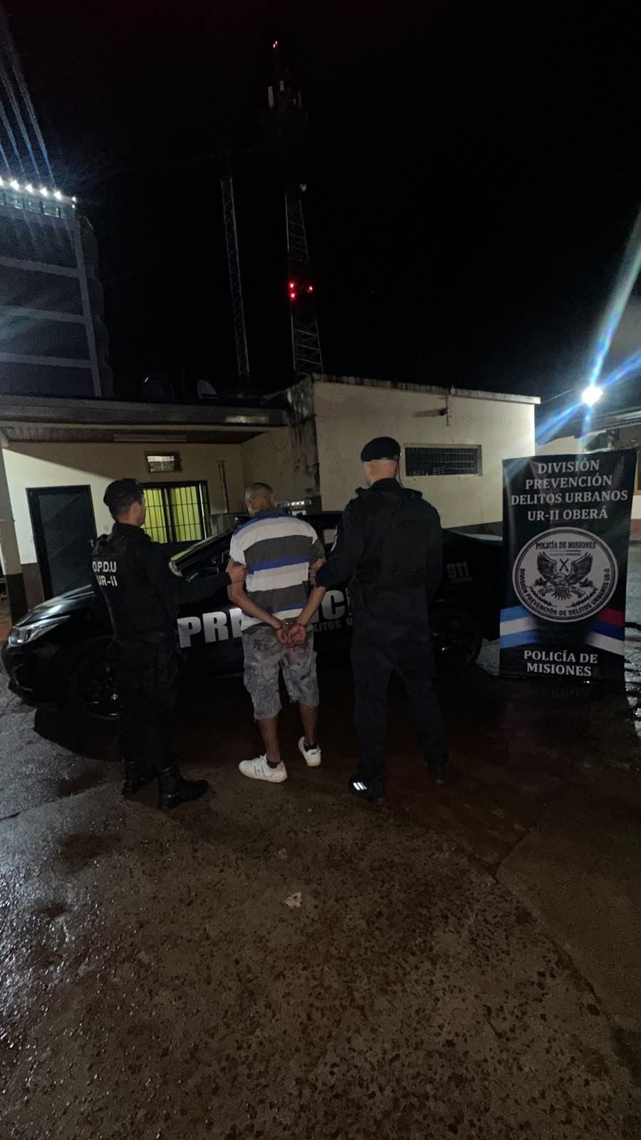 Detuvieron a un hombre por exhibiciones obscenas en el centro de Oberá