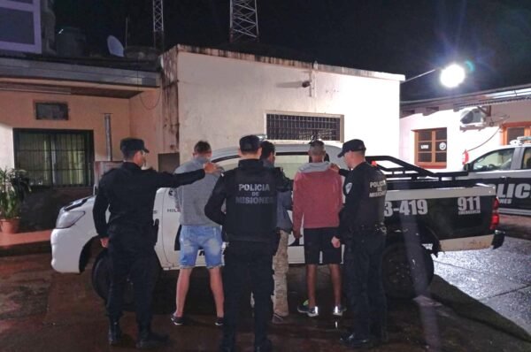 Tres detenidos por un enfrentamiento en el mirador Cerro El Chapa