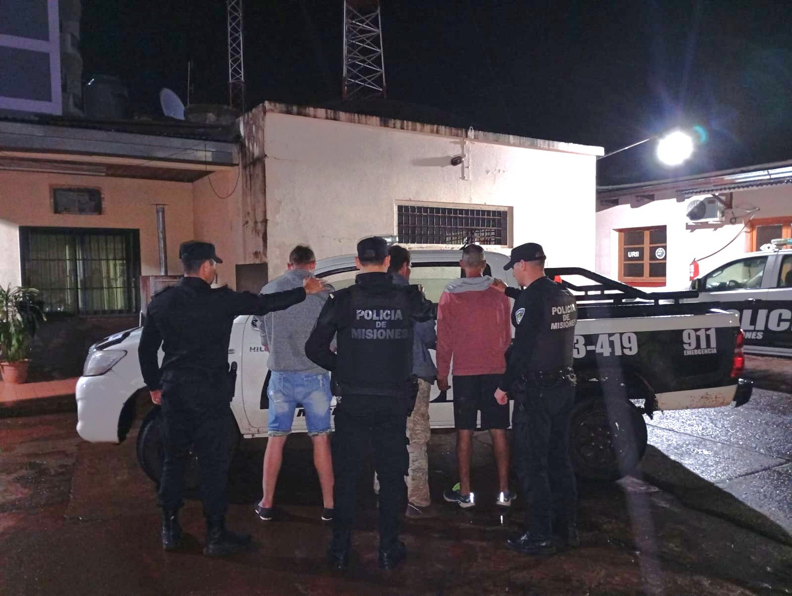Tres detenidos por un enfrentamiento en el mirador Cerro El Chapa