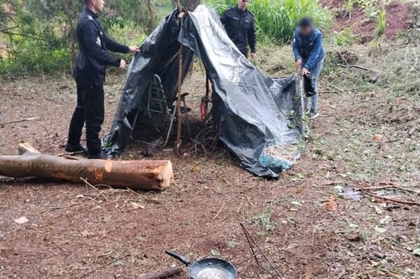 Intervinieron para evitar la ocupación de un espacio verde junto al arroyo Mbotaby