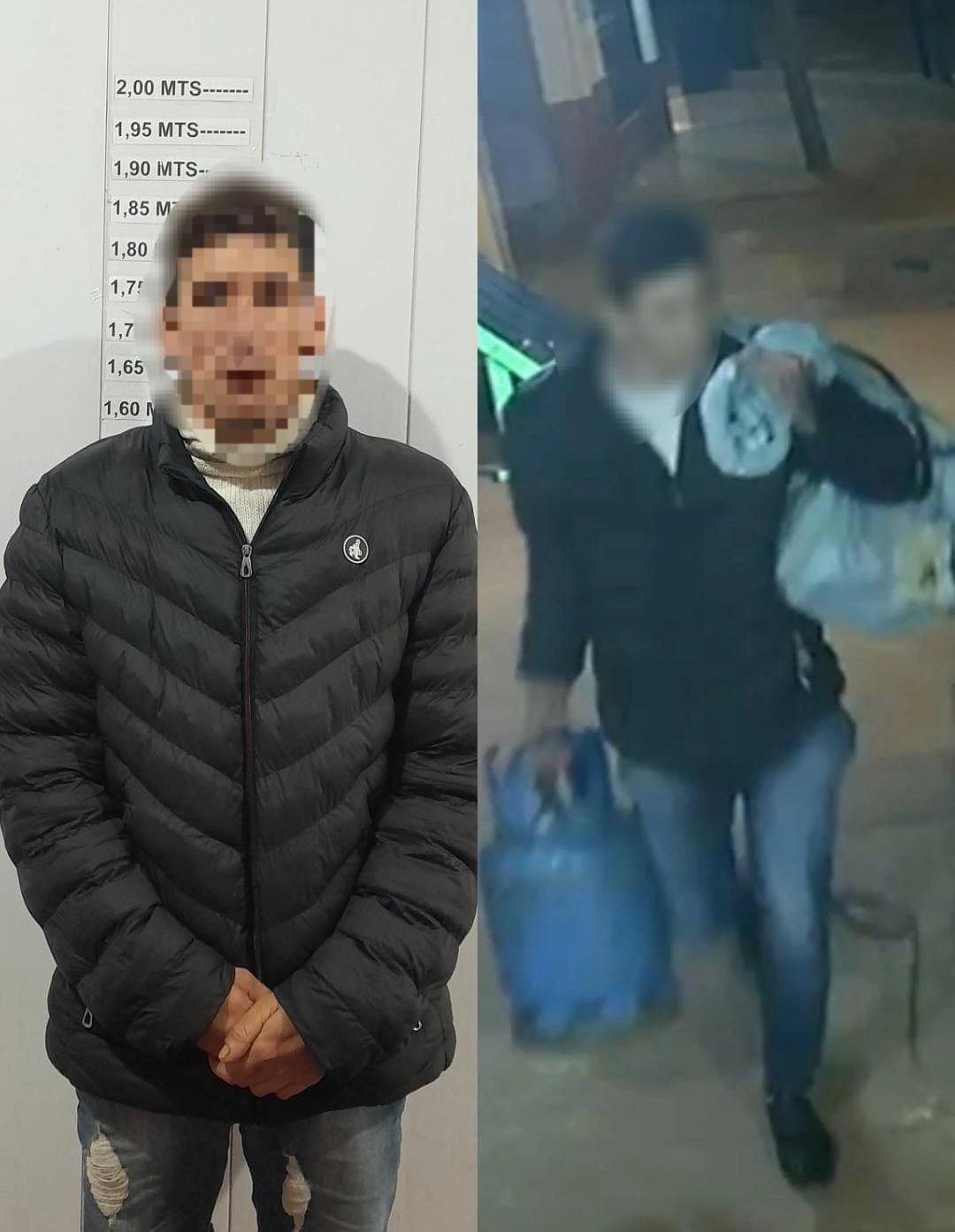 Su altura y las cámaras de seguridad permitieron identificar a un sospechoso de robo en Oberá
