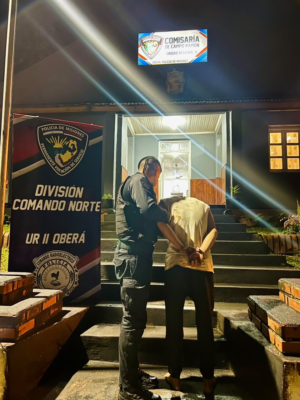 Detuvieron en Oberá a un hombre acusado de agredir a su pareja embarazada