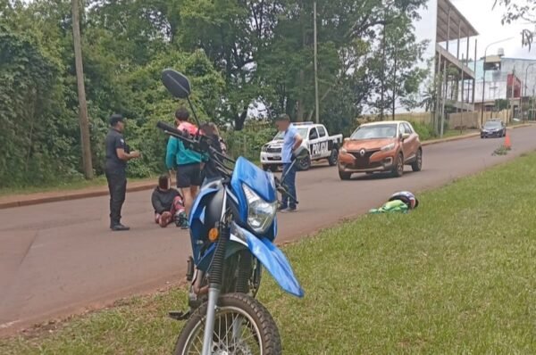 Una joven resultó lesionada en un siniestro vial en la avenida De las Américas
