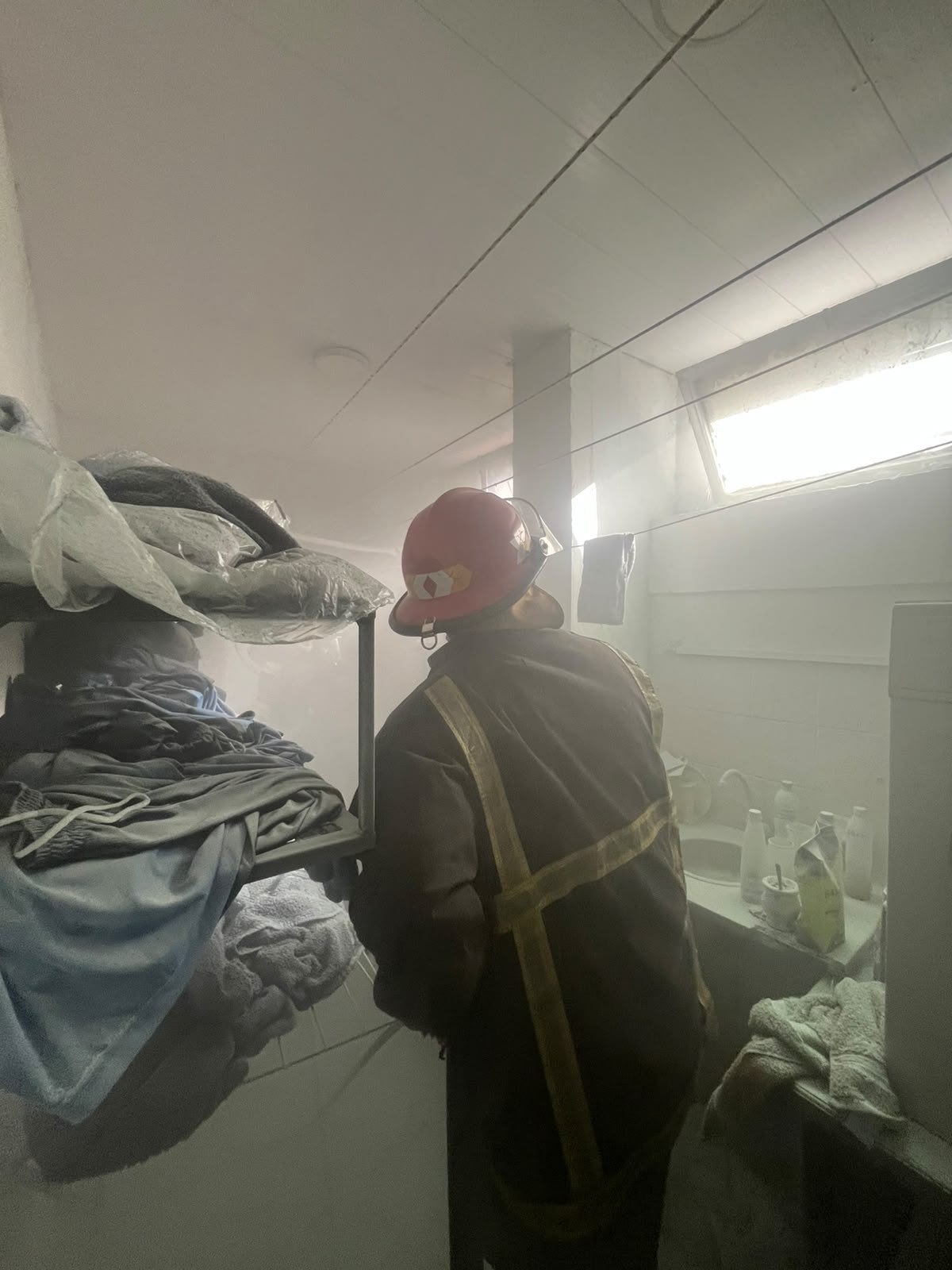 Bomberos intervinieron por un principio de incendio en un club de tenis de Oberá